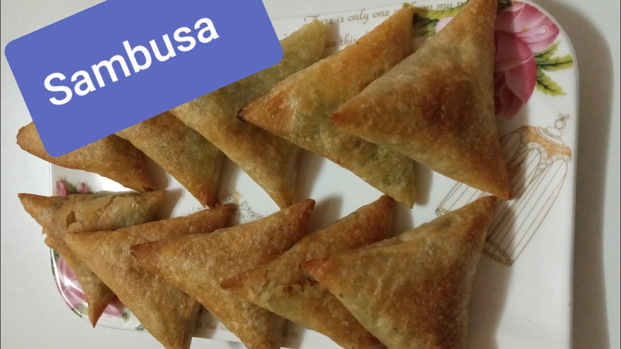 How to make Sambusa Arabic food - YouTube