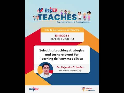 DepEd Teaches|Episode 6|Selecting