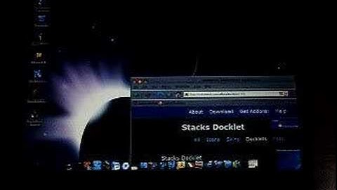 how to get stack docklet on rocketdock