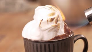 How to Make - Marshmallow Cream Hot Chocolate - Hot Chocolate with Marshmallow Cream