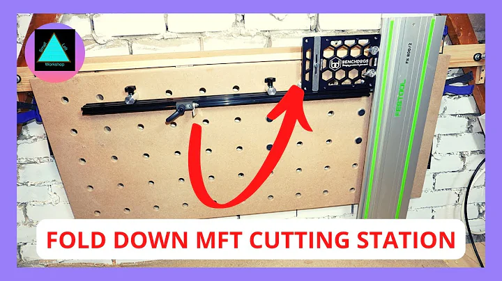 A New Folding MFT Workbench for Benchdog Square, Fencedog Fence, and Festool Track Saw Combo
