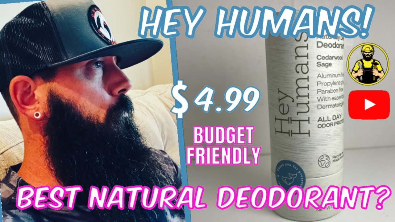BEST NATURAL DEODORANT? HEY HUMANS DEODORANT REVIEW 2021 YouTube