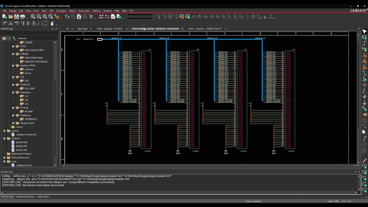 OrCAD Capture Netlist Design Sync YouTube