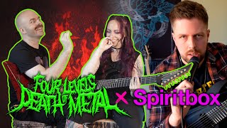 4 Levels of Death Metal: Spiritbox! | Ft. Mike Stringer
