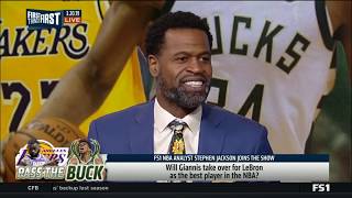 STEPHEN JACKSON on Giannis: I never saw myself as "being that LeBron type of player"