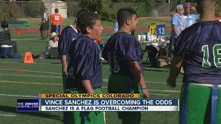 Vince Sanchez is overcoming the odds