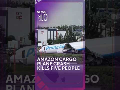 Amazon cargo plane crashes at Miami airport killing five