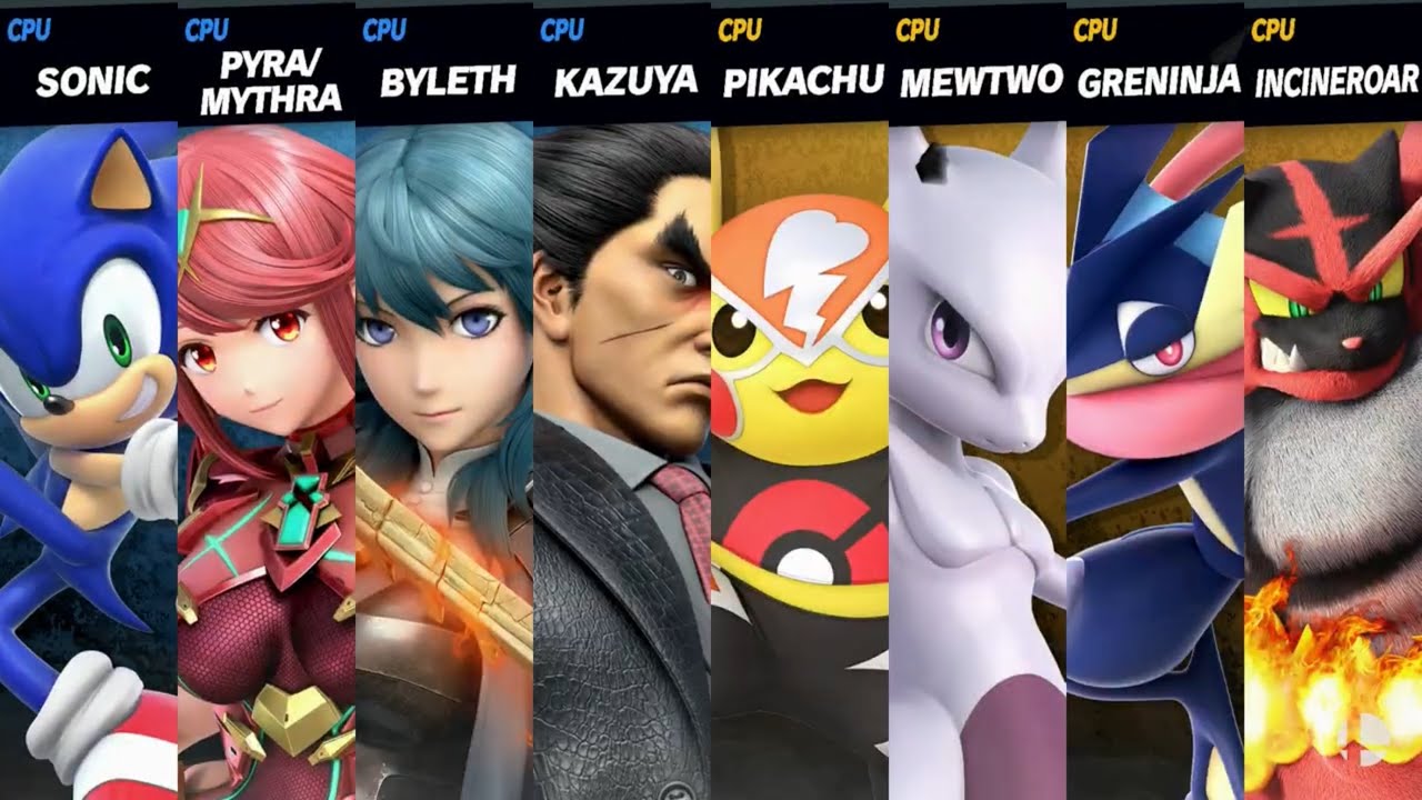 Super Smash Bros. Ultimate - Team Sonic vs. Pokémon (Part 1)