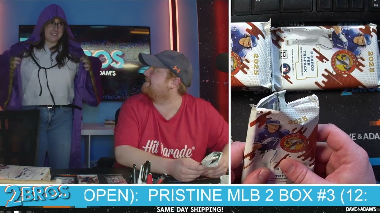2025 Topps Pristine Baseball Hobby 2-Box 30-Spot Team Break #3