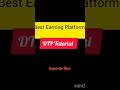 DTP Tutorial #learning