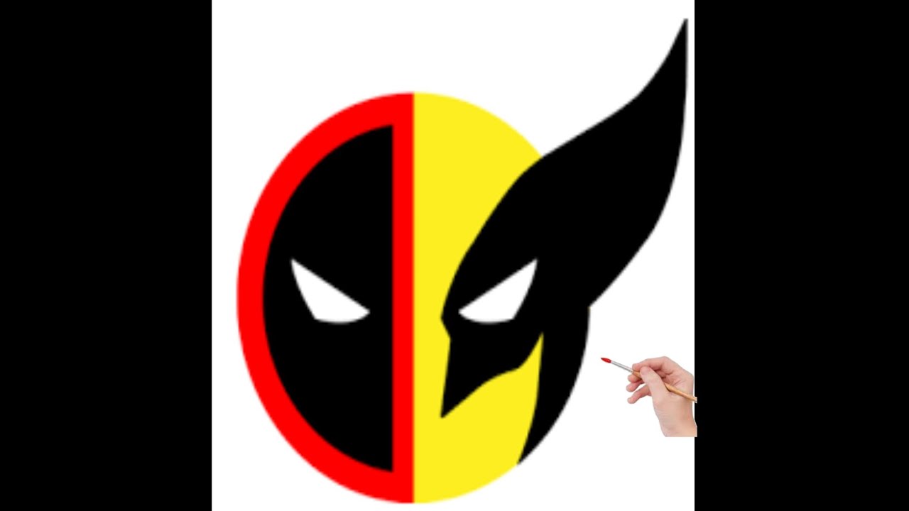 DEADPOOL AND WOLVERINE _MOVIE DRAWING LOGO - YouTube