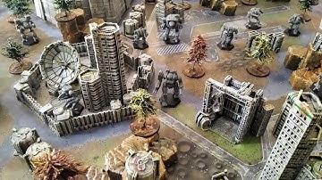 Battletech custom terrain showcase