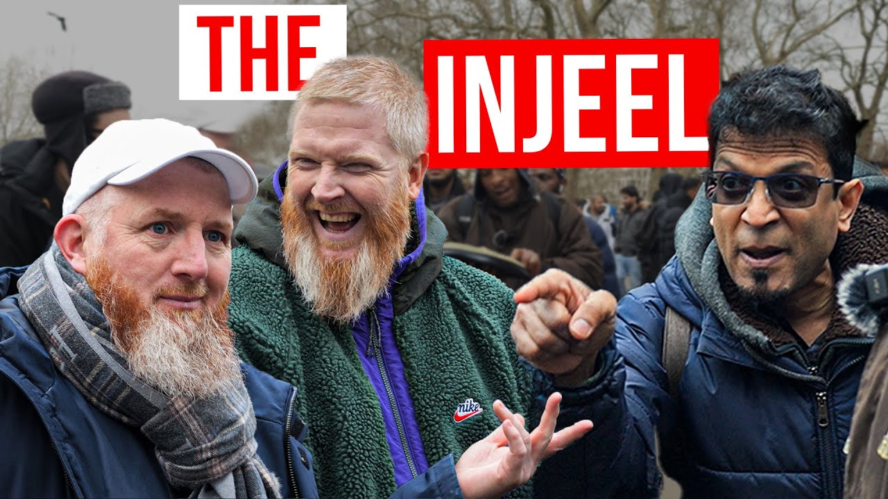 Over Excited Christian Believes the Bible is the Injeel - YouTube