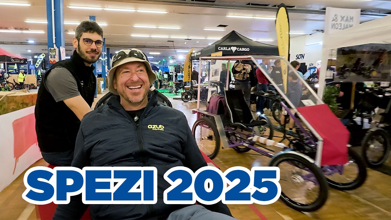I Rode the Craziest Bikes at SPEZI! Chainless Quads, Bike Campers & More 🚴‍♂️🤯