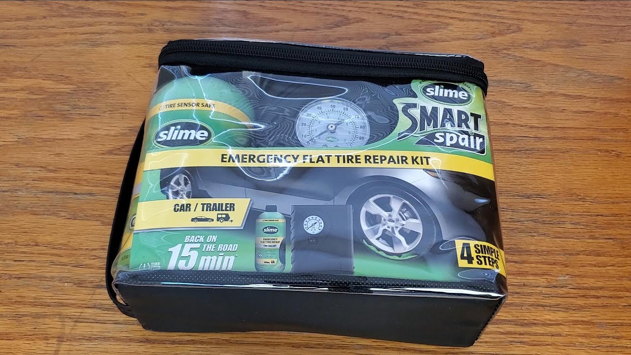 Car Tire Emergency Repair Kit YouTube