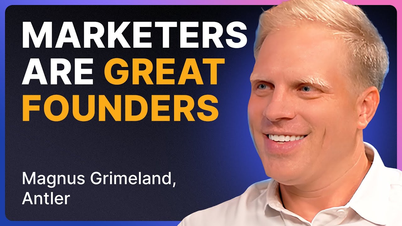 Why marketing is a good skillset for a founder | Magnus Grimeland (Antler)