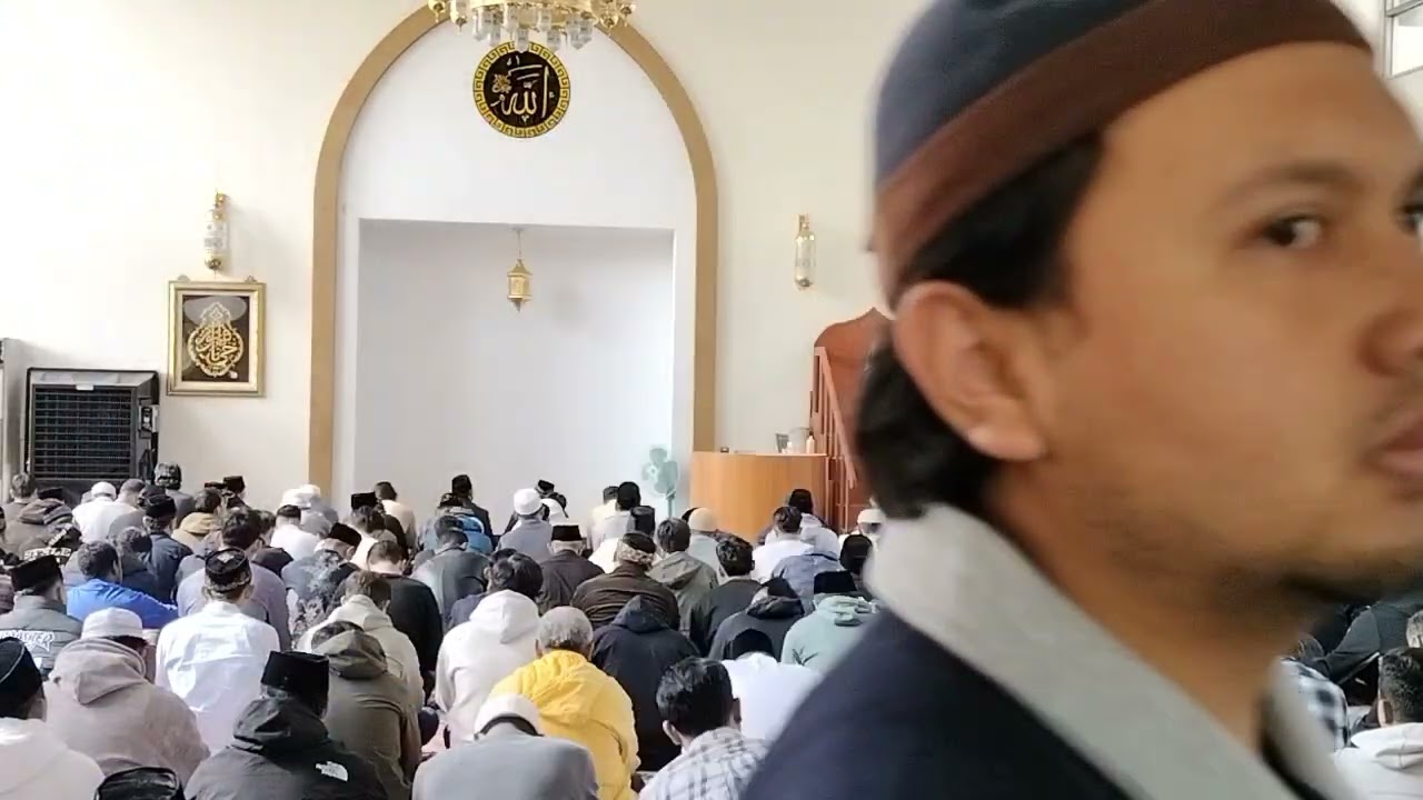 Khutbah Jummah by imam Abdullah San on the last jummah in the month of Rajab 1447 Hijri