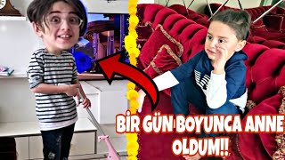 24 SAAT BOYUNCA ANNEMLE YER DEĞİŞTİRDİK!!