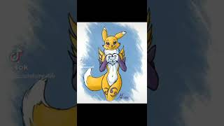 renamom #renamon #digimon #furry #viral #parati #art