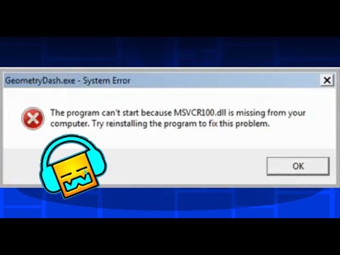 Update How to fix the Geometry Dash DLL Error