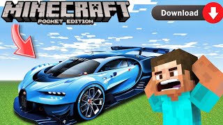 Download supercar mod 😱😱😱in minecraft pe | Minecraft |nariyal is op screenshot 2