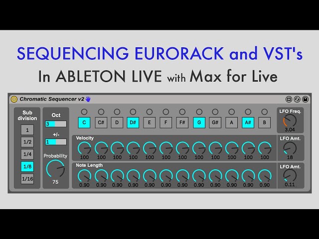 Max for Live: 4 Ways to Use Random Sequencing with This Free Device
