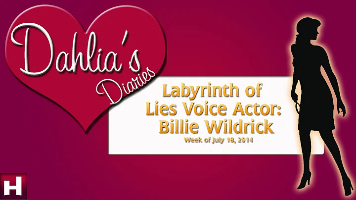 Nancy Drew: Labyrinth of Lies Voice Actor - Billie...
