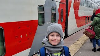Путешествие в Санкт-Петербург на двухэтажном поезде