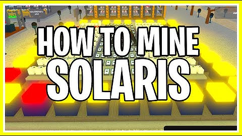 HOW TO MINE SOLARIS IN Bitcoin Miner [Beta]
