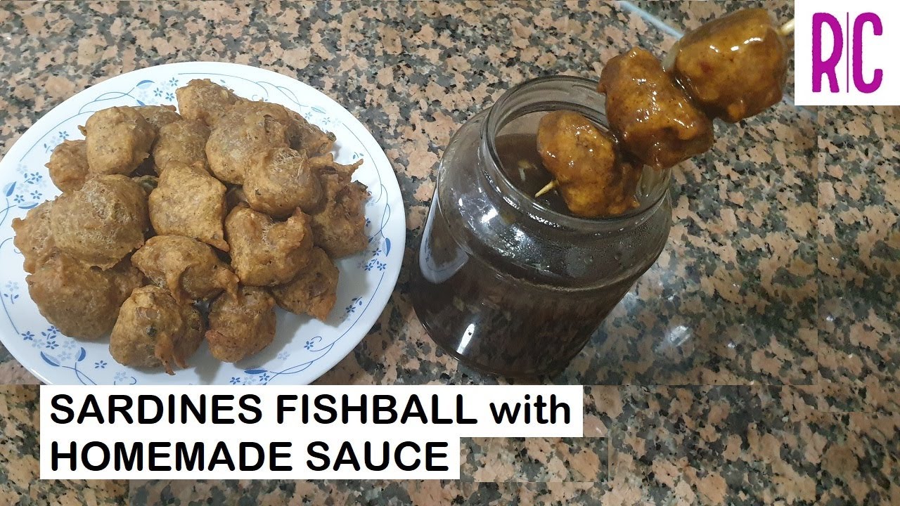 SARDINES FISH BALL WITH MANONG SAUCE Street Food Style Lockdown