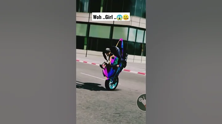 Bike Stunt Gameplay With Girl #shorts #bikestunt #viralgaming #gaming #viralshorts