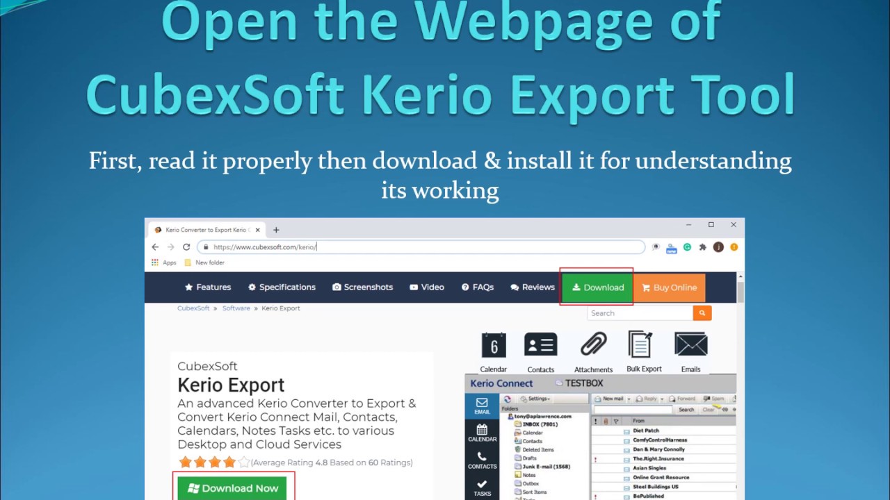 Kerio Migration Tool to Export & Migrate Kerio Connect to Office 365, PST, Exchange, PDF, Gmail