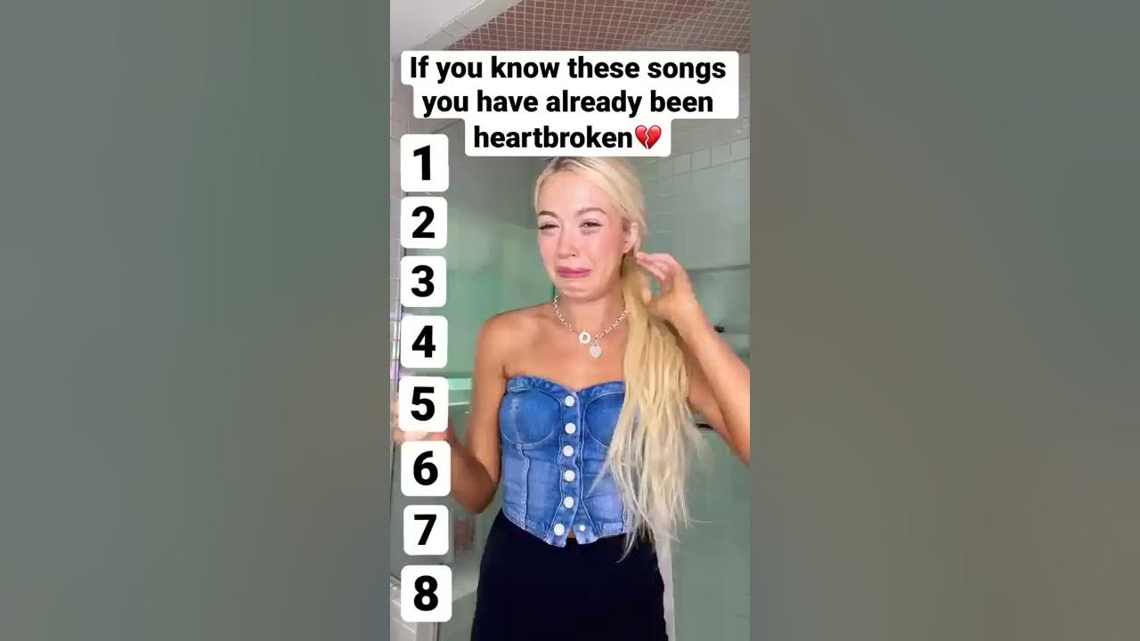 IF YOU KNOW THESE SONGS YOU’RE HEARTBROKEN😭 #shorts