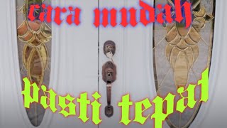 Download Lagu cara buat lubang kunci dan pasang  kunci untuk pintu  2 daun MP3