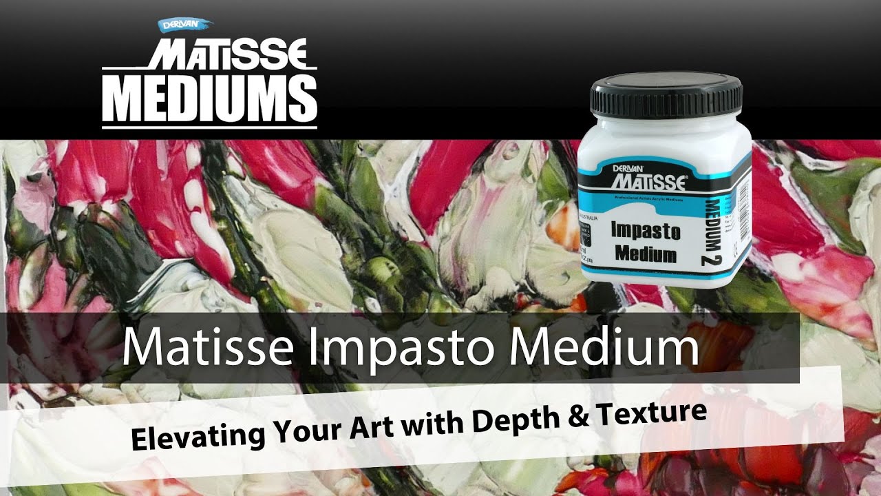 Create textured paintings with MM2 impasto medium