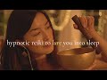 ASMR Reiki: Release the Ego Mind + Negative Thoughts (Hand Movements, Singing Bowl, Rain Sounds)