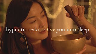 ASMR Reiki: Release the Ego Mind + Negative Thoughts (Hand Movements, Singing Bowl, Rain Sounds) screenshot 3