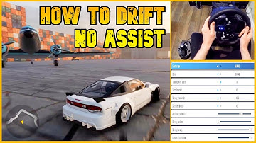 How to Drift on Wheel - CarX Drift Racing [Settings, Tune, Initiation. PART 1/2]