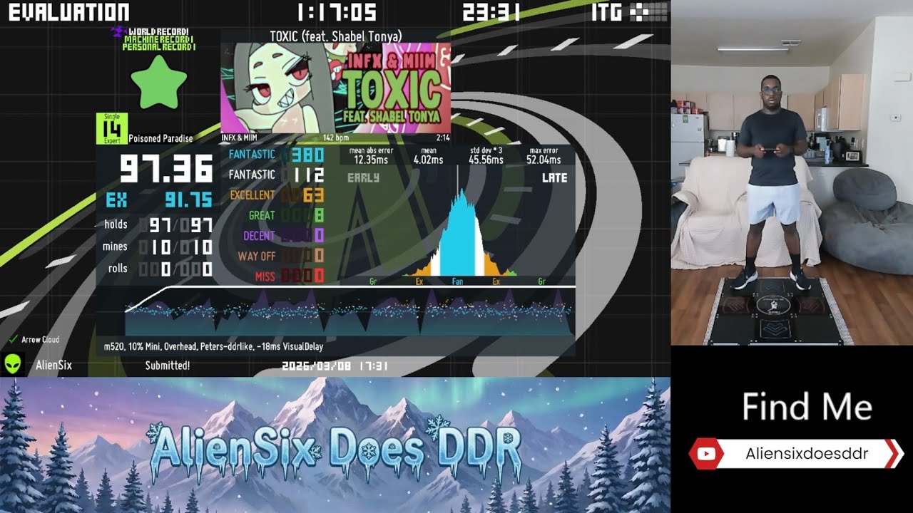 TOXIC (14) '97.36' (⭐️) [Triple Cross BR 26 - STEPPERS CUP]