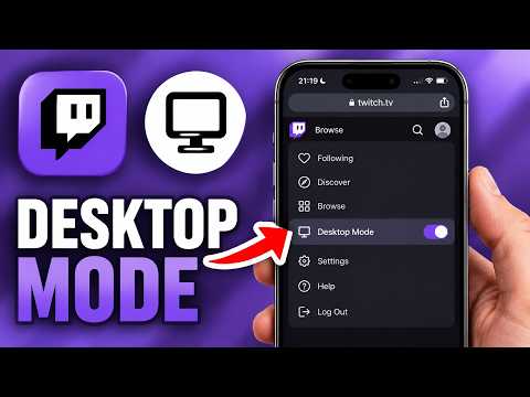How To Switch To Twitch Desktop Mode On Mobile (Full Guide 2026)