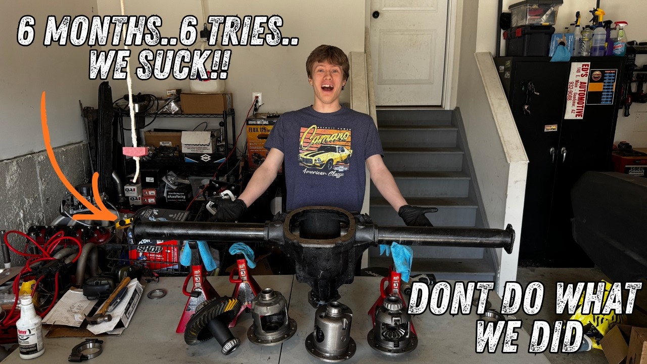 It took us 6 MONTHS & THOUSANDS OF $$$ to REBUILD OUR Ford 8.8