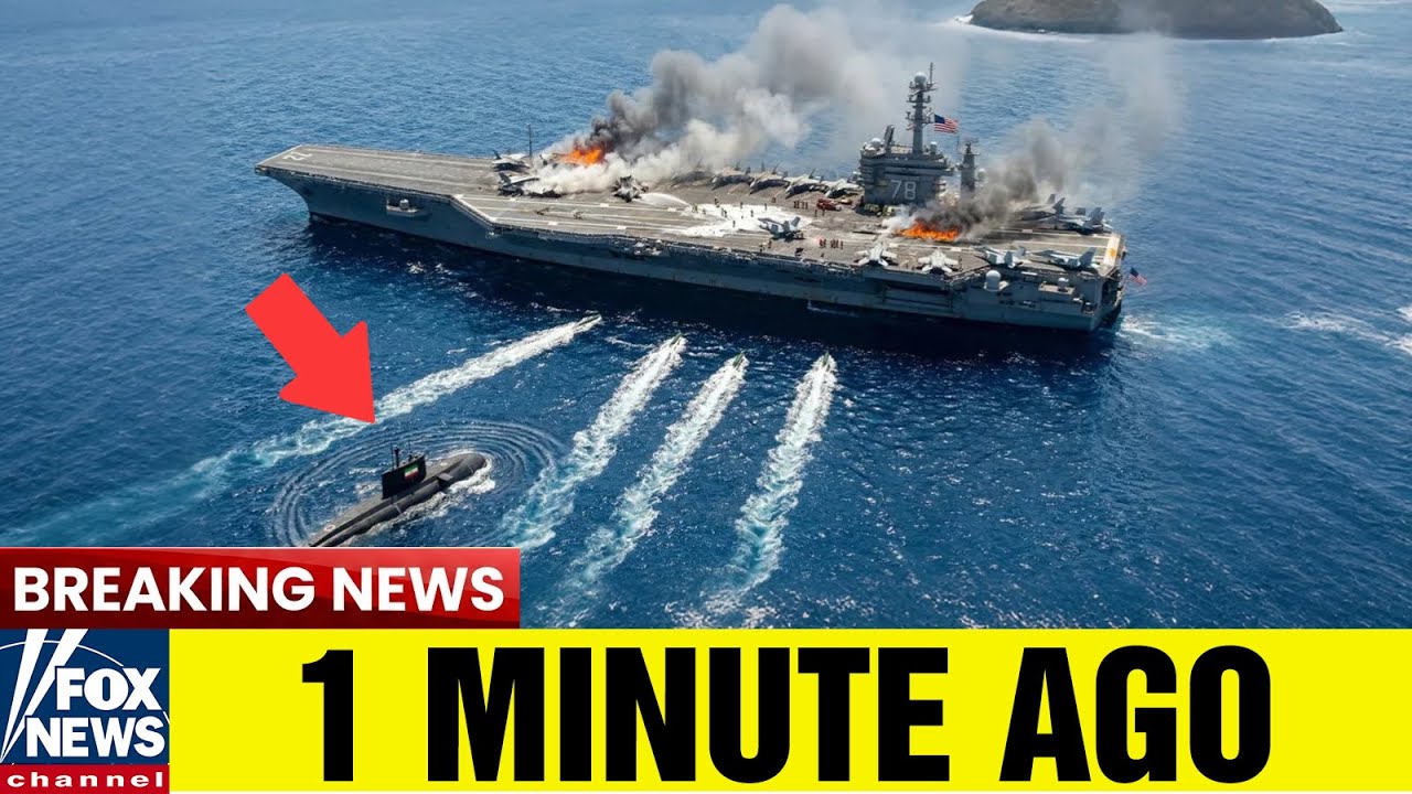 Iranian Submarine Fired a Torpedo at a U.S. Aircraft Carrier — Then THIS  Happened... - YouTube