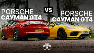 Porsche 981 Cayman GT4 vs. Porsche 718 Cayman GT4 | PistonHeads