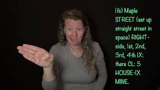 American Sign Language 2A Unit 2 Lesson 03