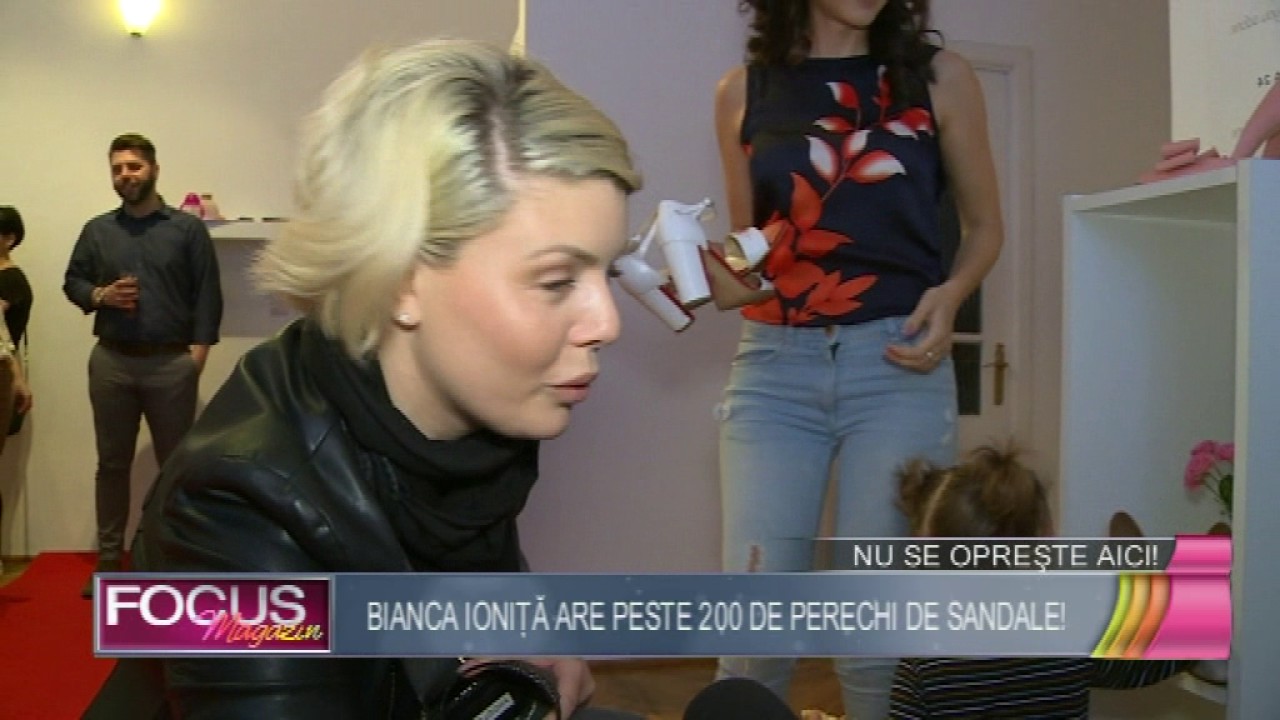 Bianca Ionita in vizita la lansarea Ancolette - Focus - Prima TV