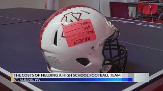 The cost of fielding a West Virginia high school football team