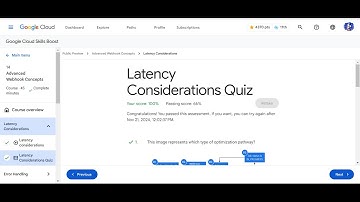Latency Considerations Quiz | Advanced Webhook Concepts | Arcade Classroom | Arcade Lesson 2024