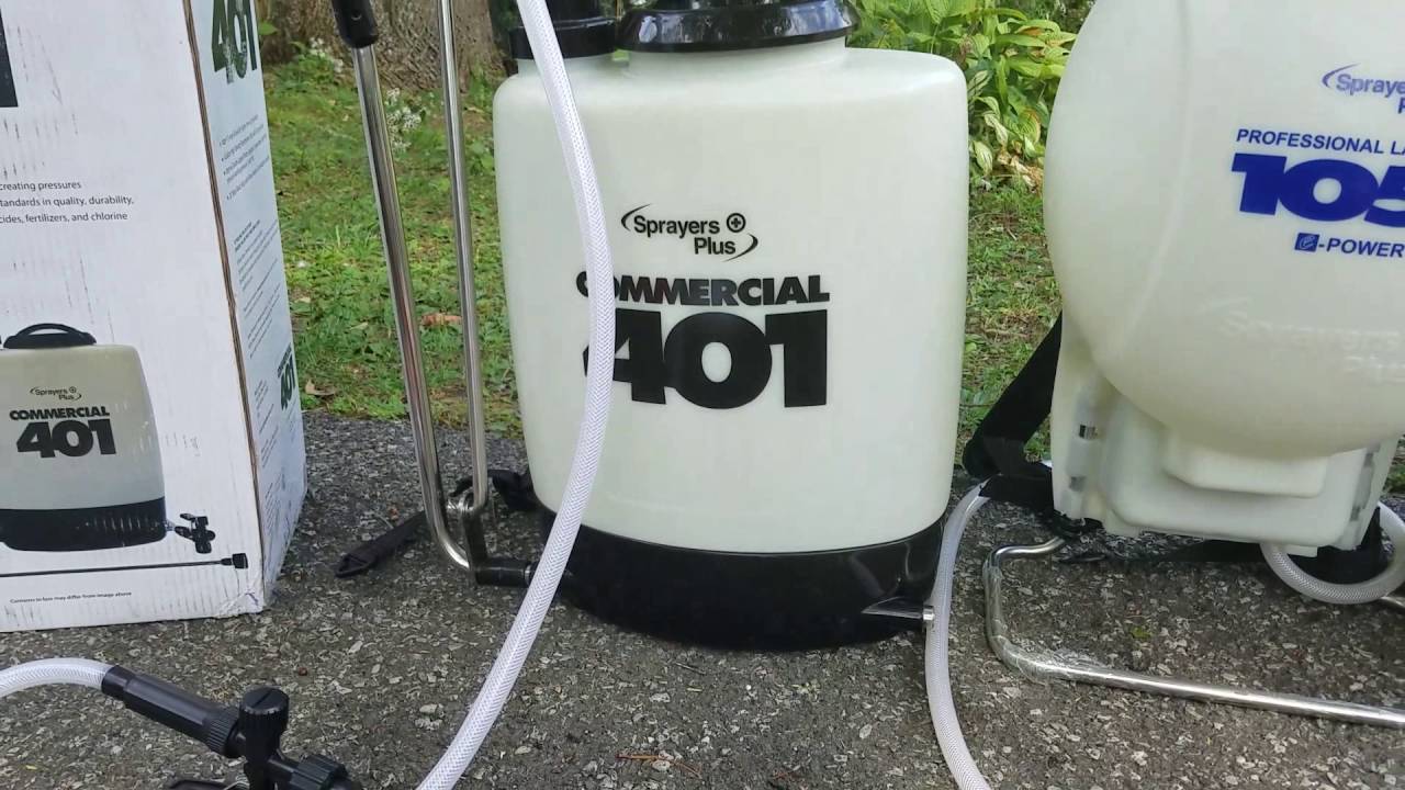 Sprayers Plus 105e and Commercial 401Backpack Sprayer Giveaway at G.I.E