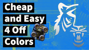 How To Easily Get 4 Off-Colors In POE !