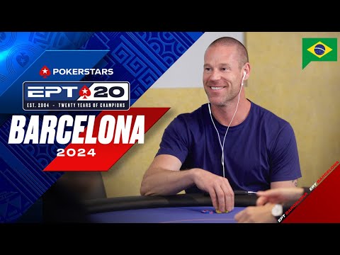€100K Super High Roller – DIA 2 | EPT Barcelona 2024 | Pokerstars Brasil